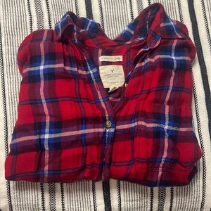 American Eagle plaid flannel